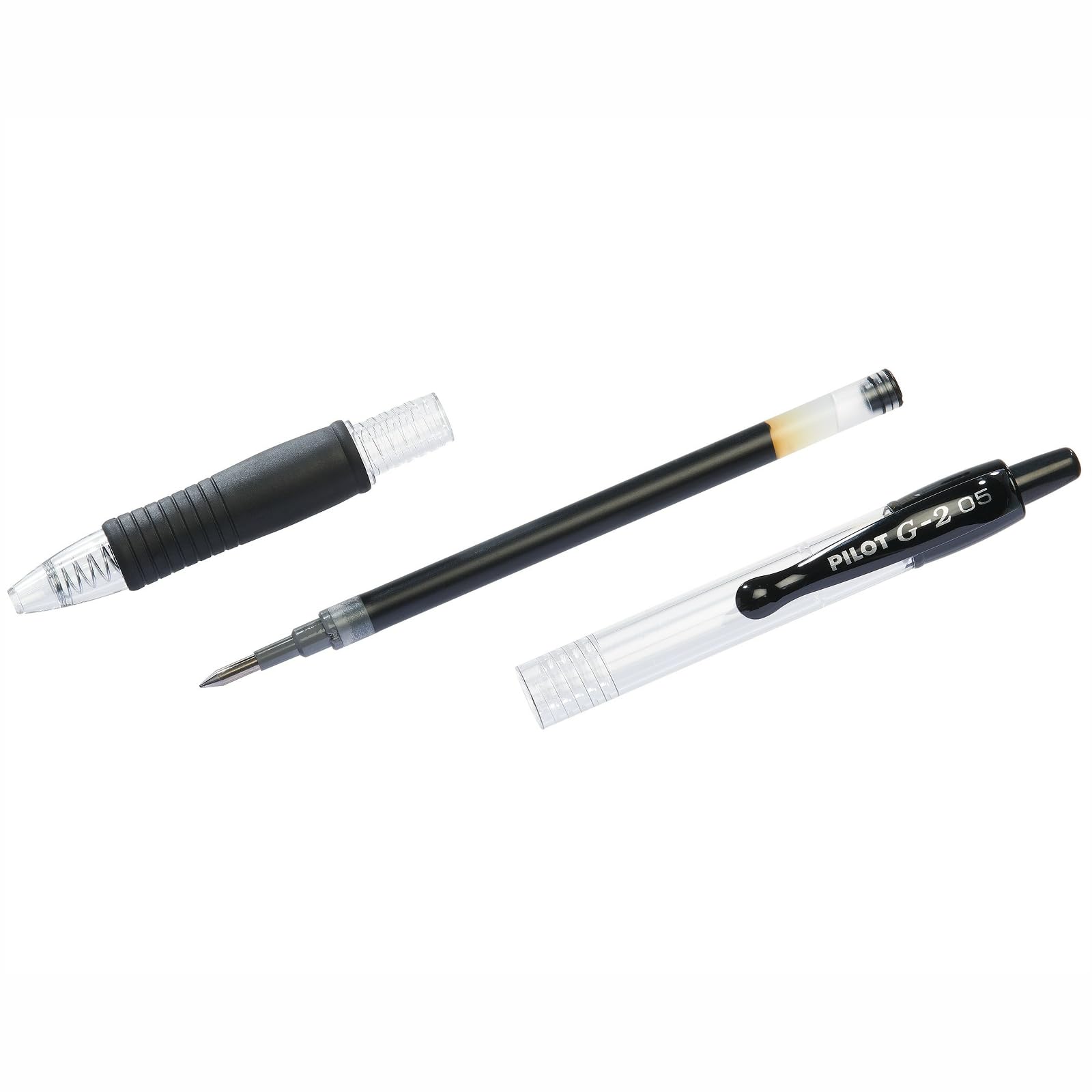 Pilot G205 Retractable Gel Rollerball 0.5 mm Tip (Single Pen) - Black