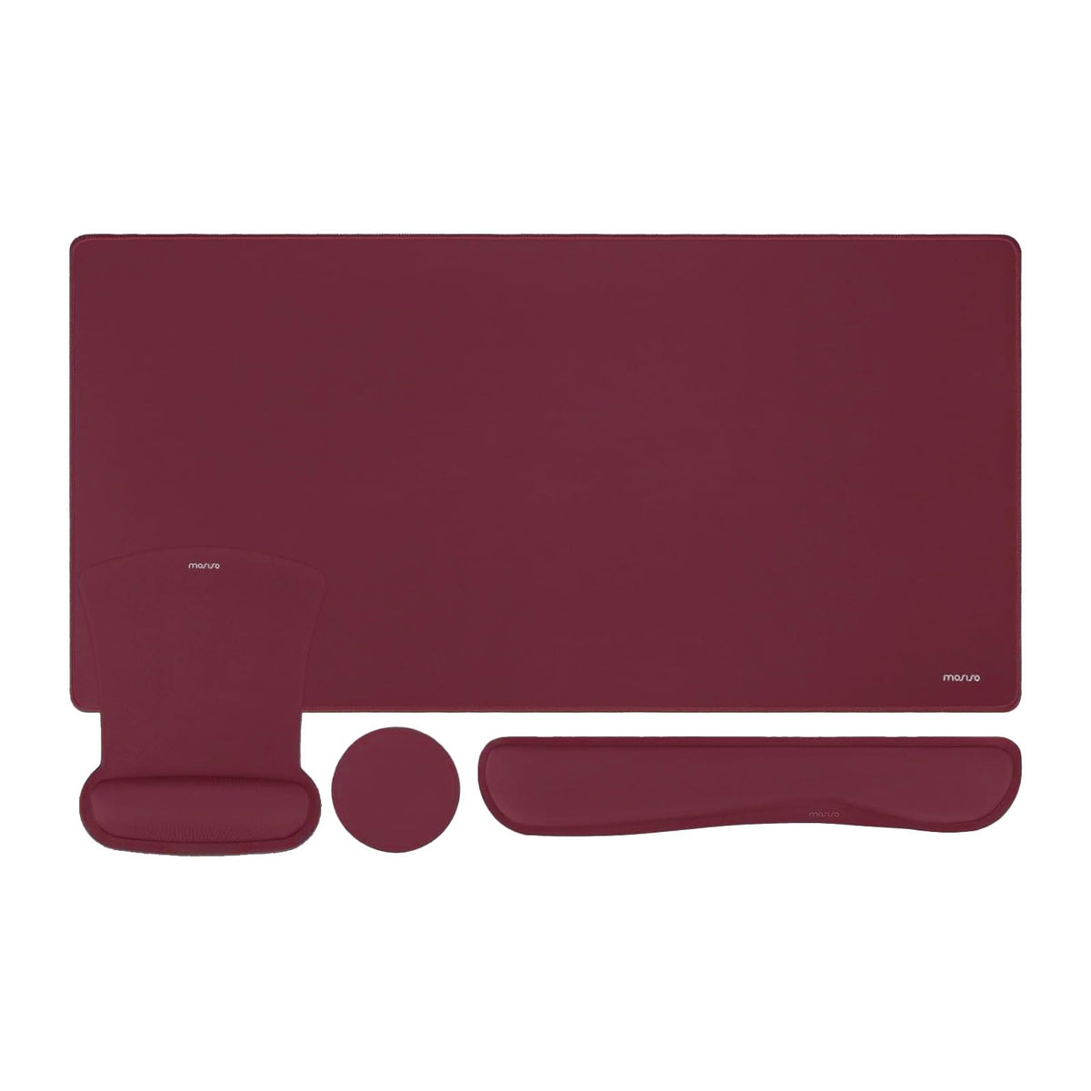 MOSISO Keyboard Mouse Pad Set, Large Gaming Mousepad&Keyboard Wrist Rest