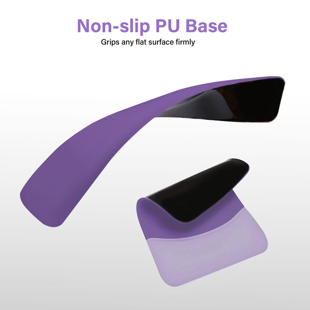MOSISO Wrist Rest Support Mouse Pad & Keyboard Set, Imperial Purple