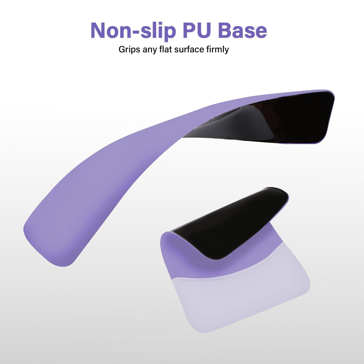 MOSISO Wrist Rest Support Mouse Pad & Keyboard Set, Purple