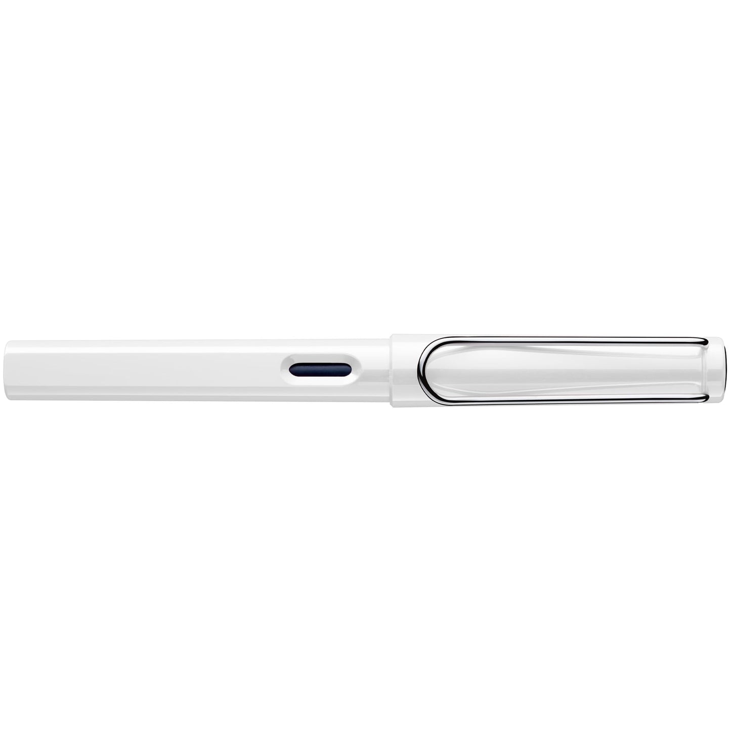 LAMY safari white - Fountain Pen with ergonomic grip & polished steel nib in size EF- ideal for any