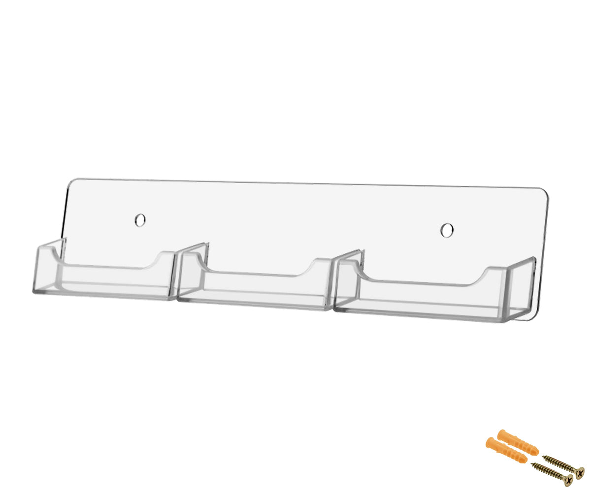 Marketing Holders 6 Pack Wall Business Card Holder with Hanging Hardware for 3.5" x 2" Gift or