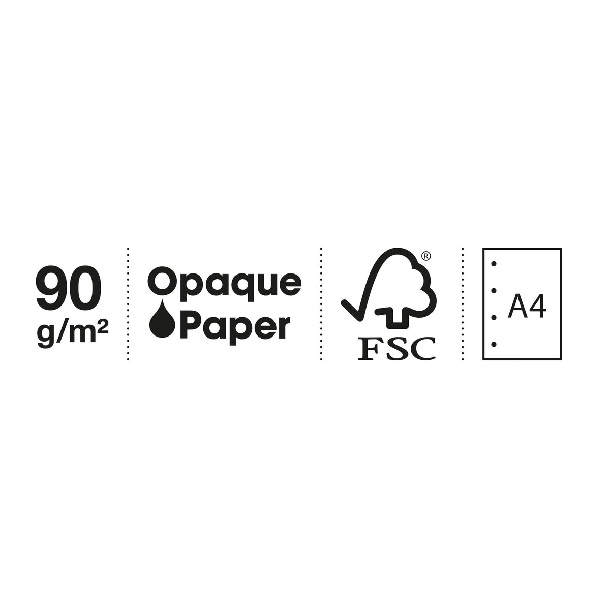 Miquelrius - Carpebloc A4 Emotions, 4 Ring Binder Folder A4 + Refill Squared Sheets, 90 g/m² Paper