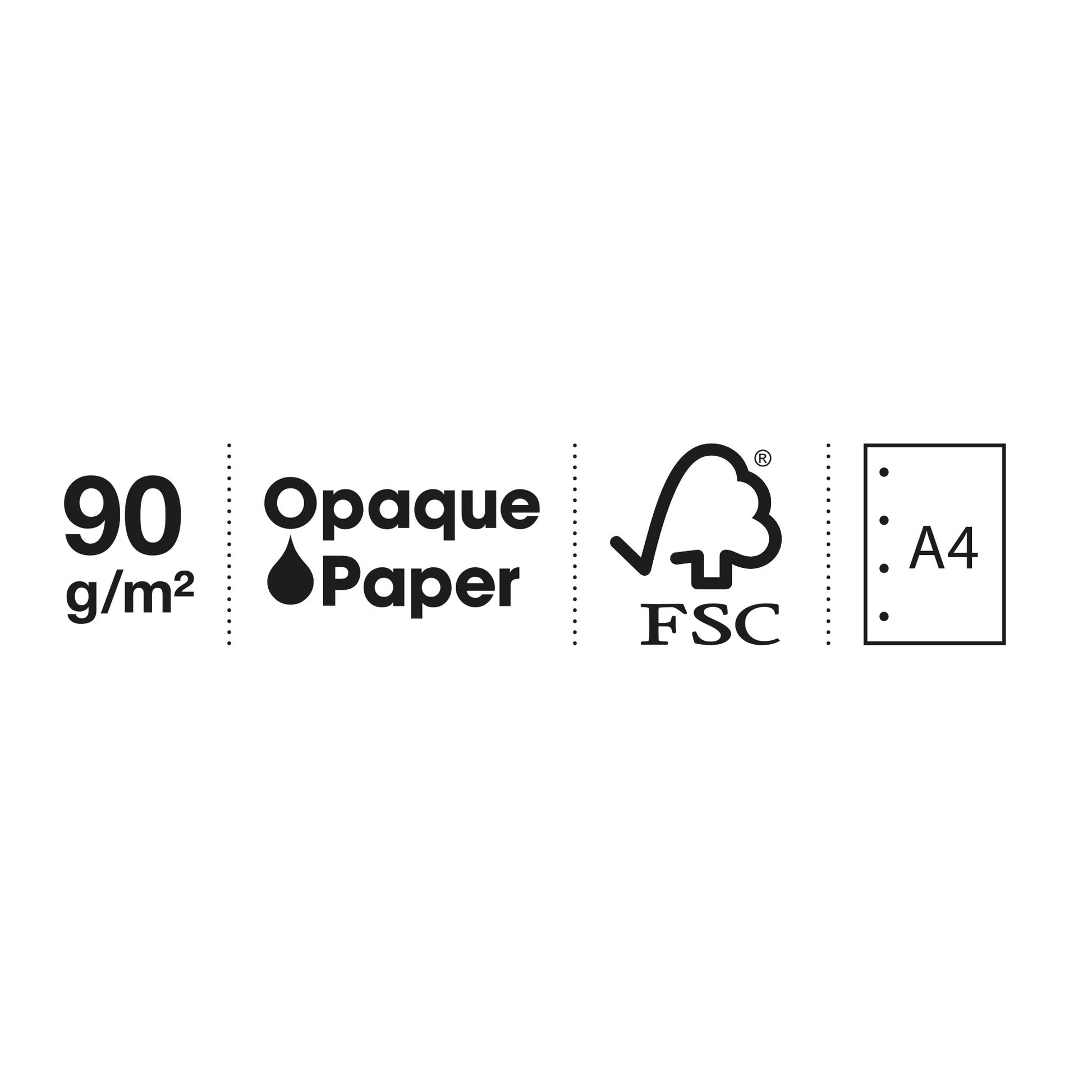Miquelrius - Carpebloc A4 Emotions, 4 Ring Binder Folder A4 + Refill Squared Sheets, 90 g/m² Paper