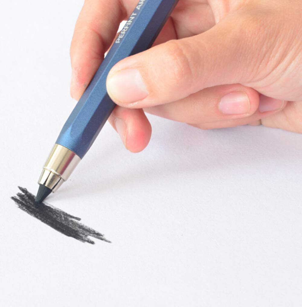 BXT 5.6MM Lead Holder Metal Automatic Mechanical Graphite Pencil with Sharpener, 1pcs Clutch
