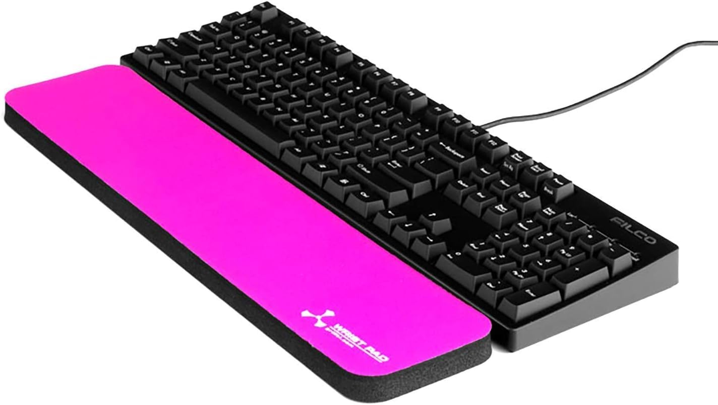 Fat Wrist Pad 17 is a 4 X 17 X 0.75 Inch Wrist Rest for Standard Keyboards and Full Length