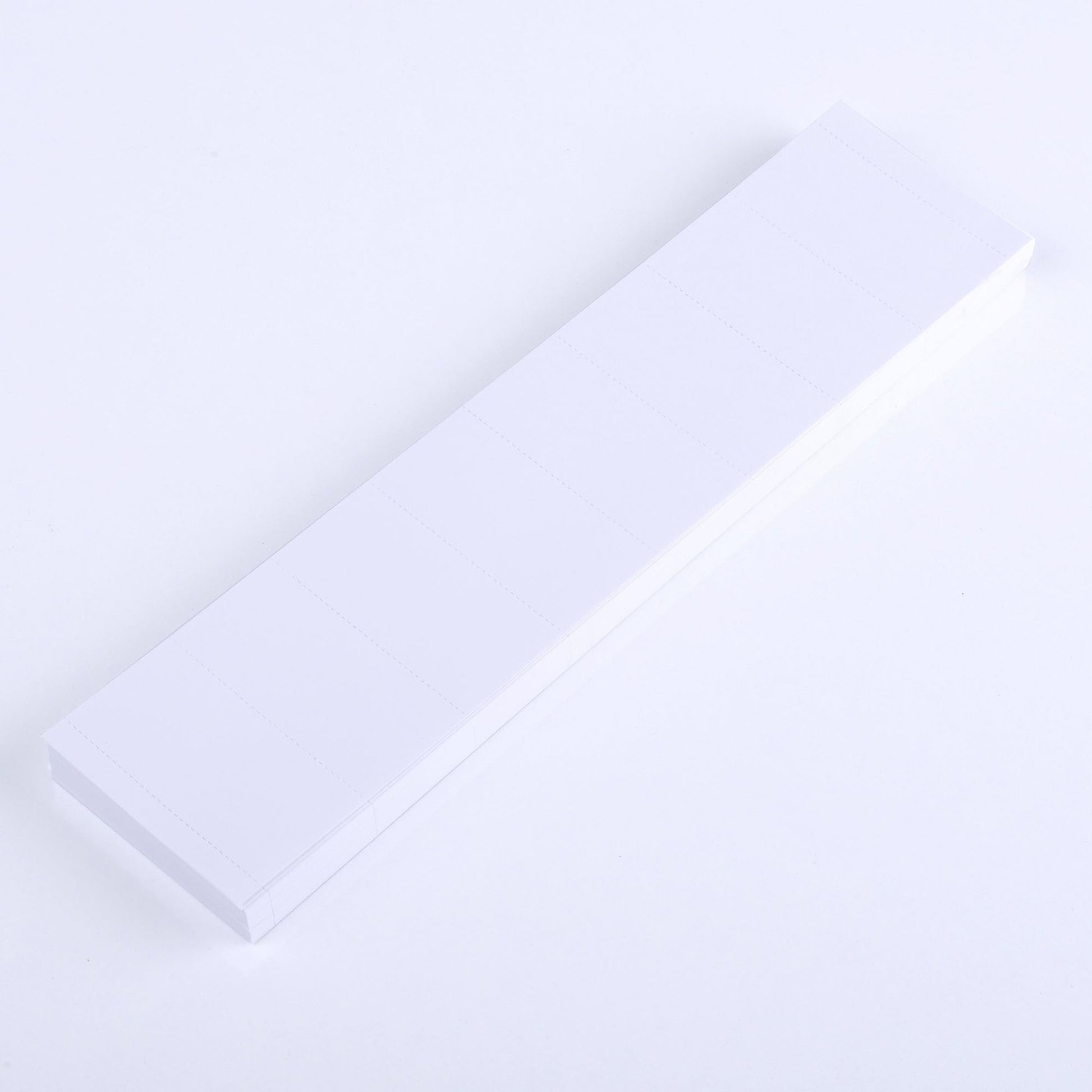 MasterVision FM1513 Data Card Replacements, 3 x 1-3/4 Inches, White, 500 Count