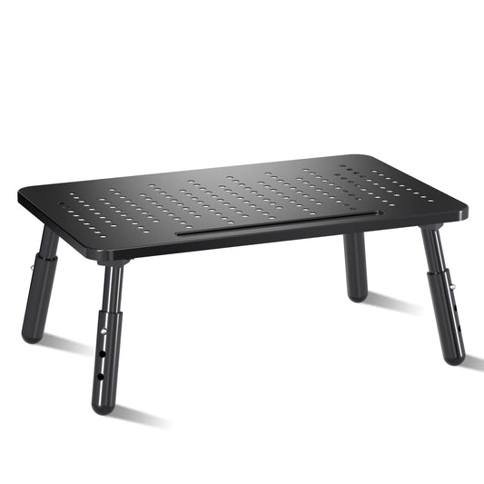 Bracwiser Foldable Monitor Riser Metal Computer Stand for Desk 3 Height Adjustable Laptop Stand