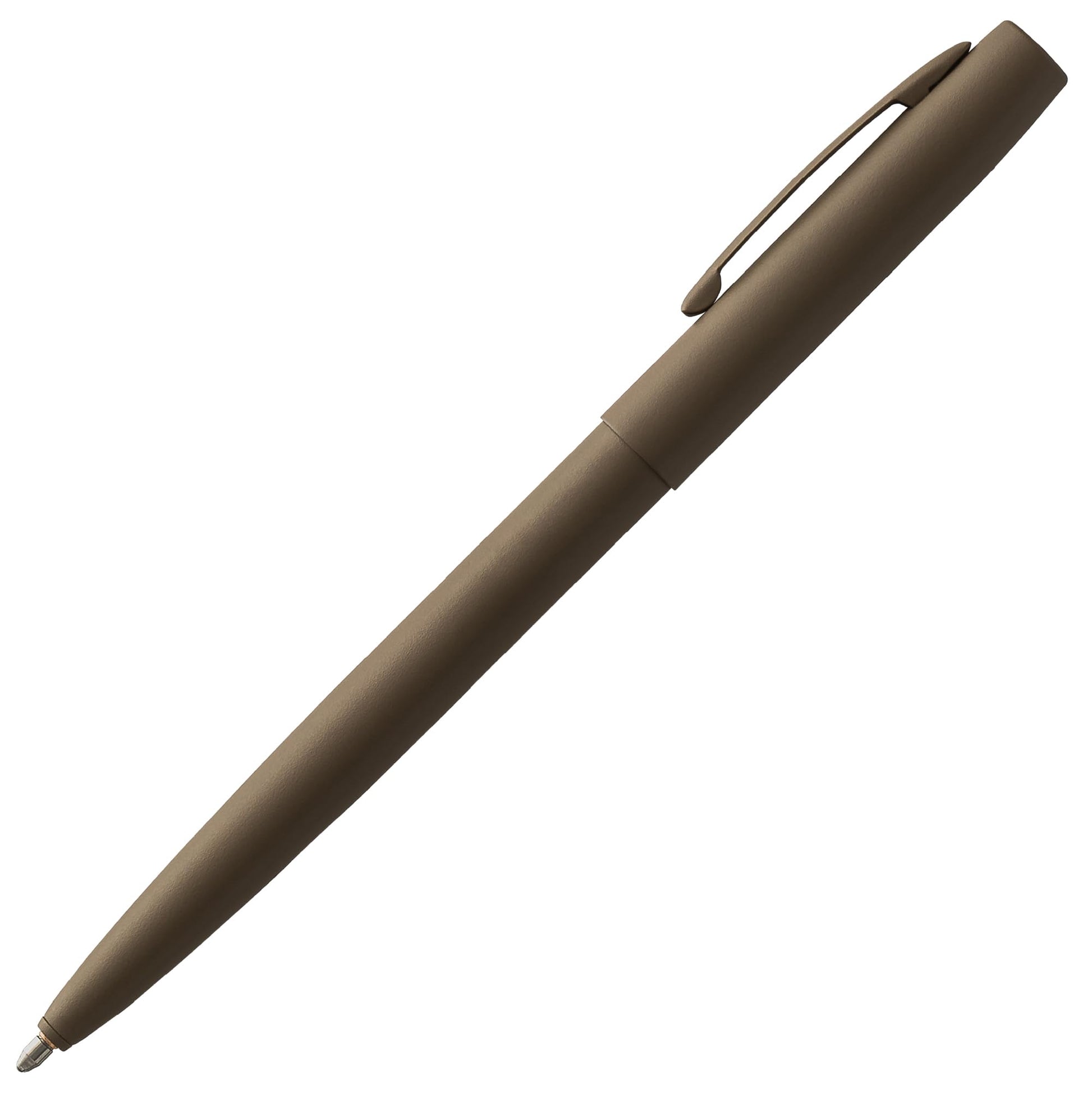 Fisher Space Pen Flat Dark Earth Cerakote Finish Cap-O-Matic Pen, Black Ink