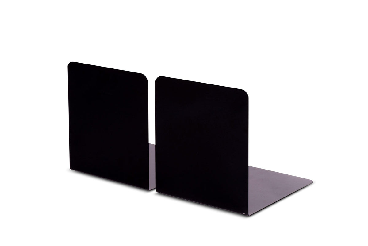 Maul Premium Metal Bookends, 120 x 140 x 140 mm, 1 Pair