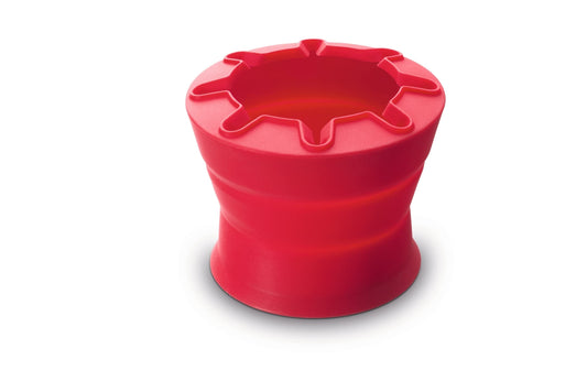 Lamy Aquaplus Water Cup 543 - Foldable Water Cup with Brush Tray in Red - Ideal for School Lessons