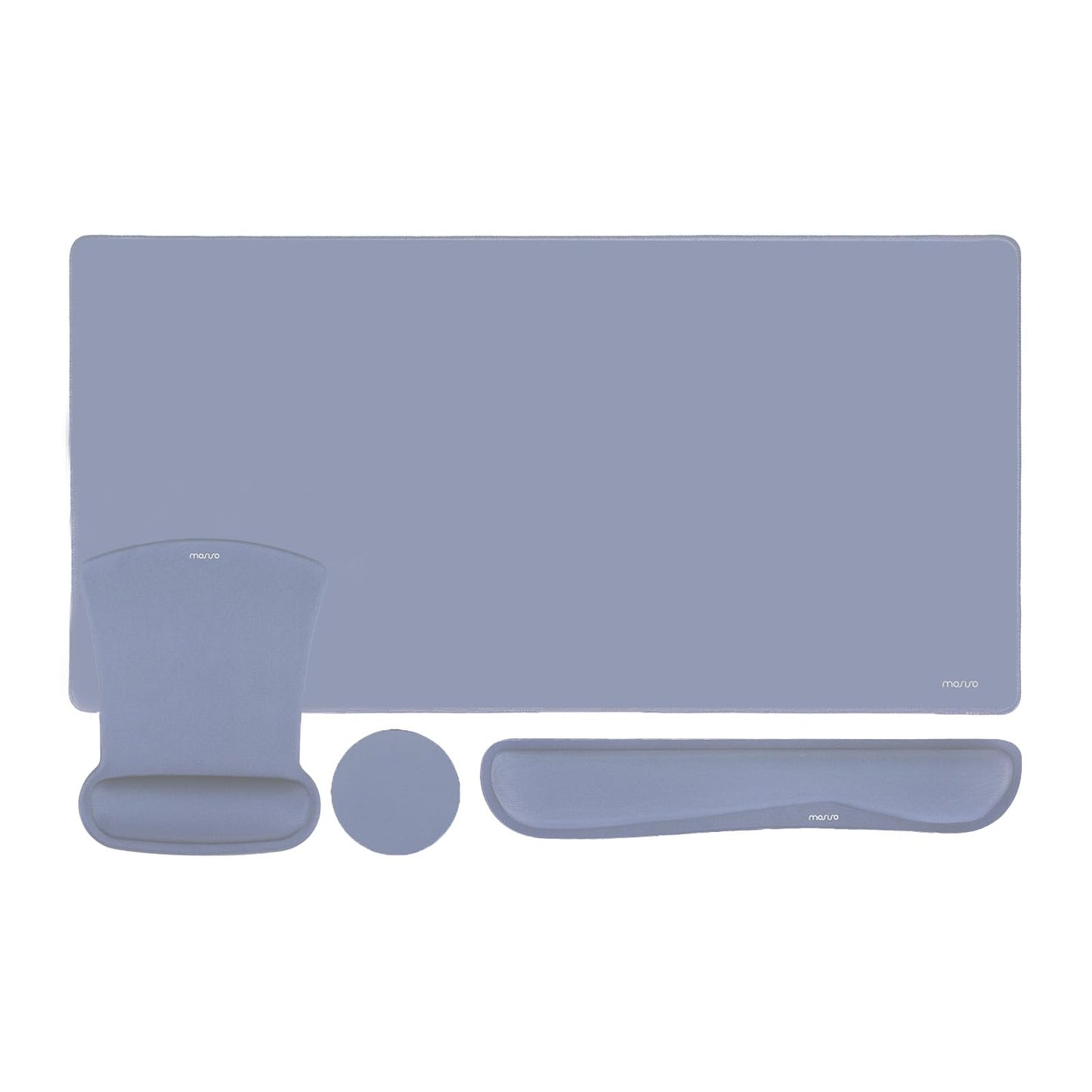 MOSISO Keyboard Mouse Pad Set, Large Gaming Mousepad&Keyboard Wrist Rest