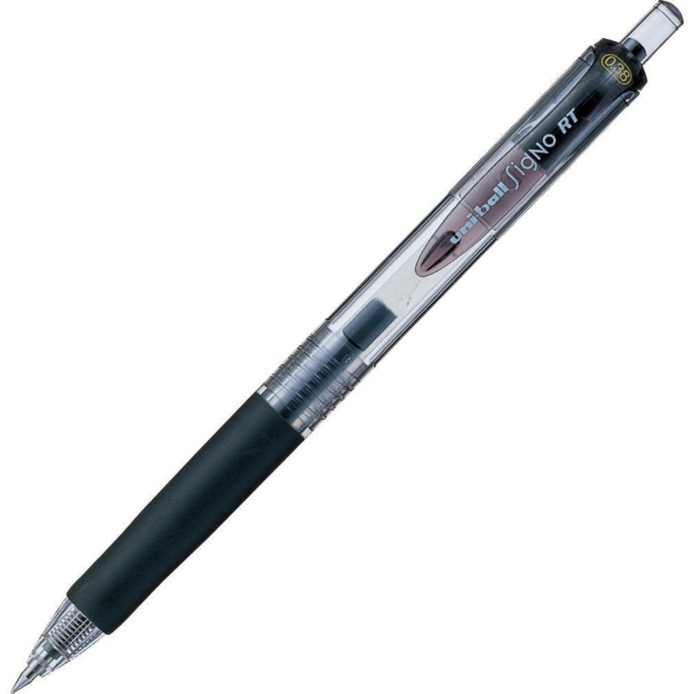 Mitsubishi Pencil UMN103.24 Gel Ballpoint Pen Signo RT 0.38 Black 10 Pens
