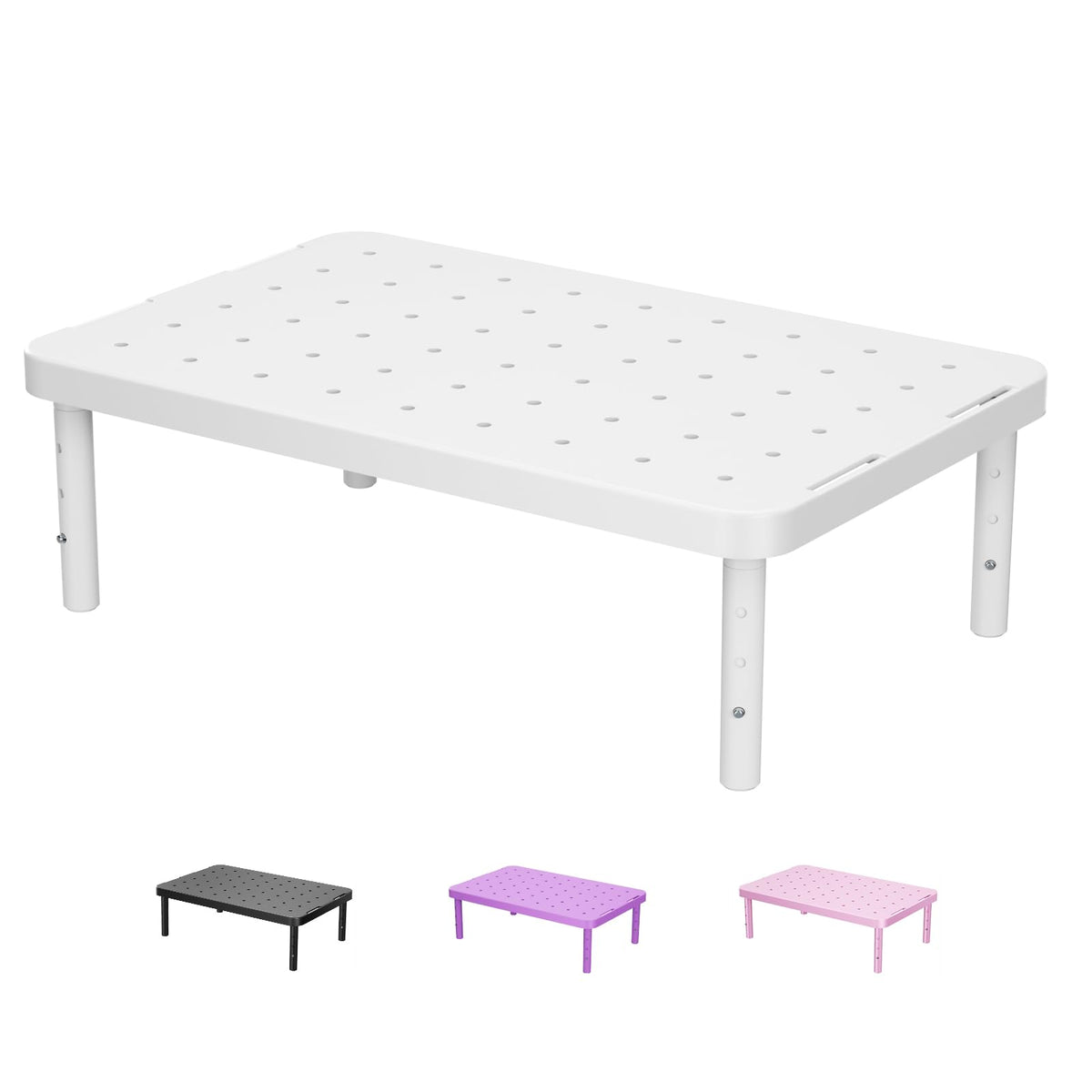 WALI Computer Monitor Stand for Desk, Adjustable Laptop Riser, up to 44 lbs