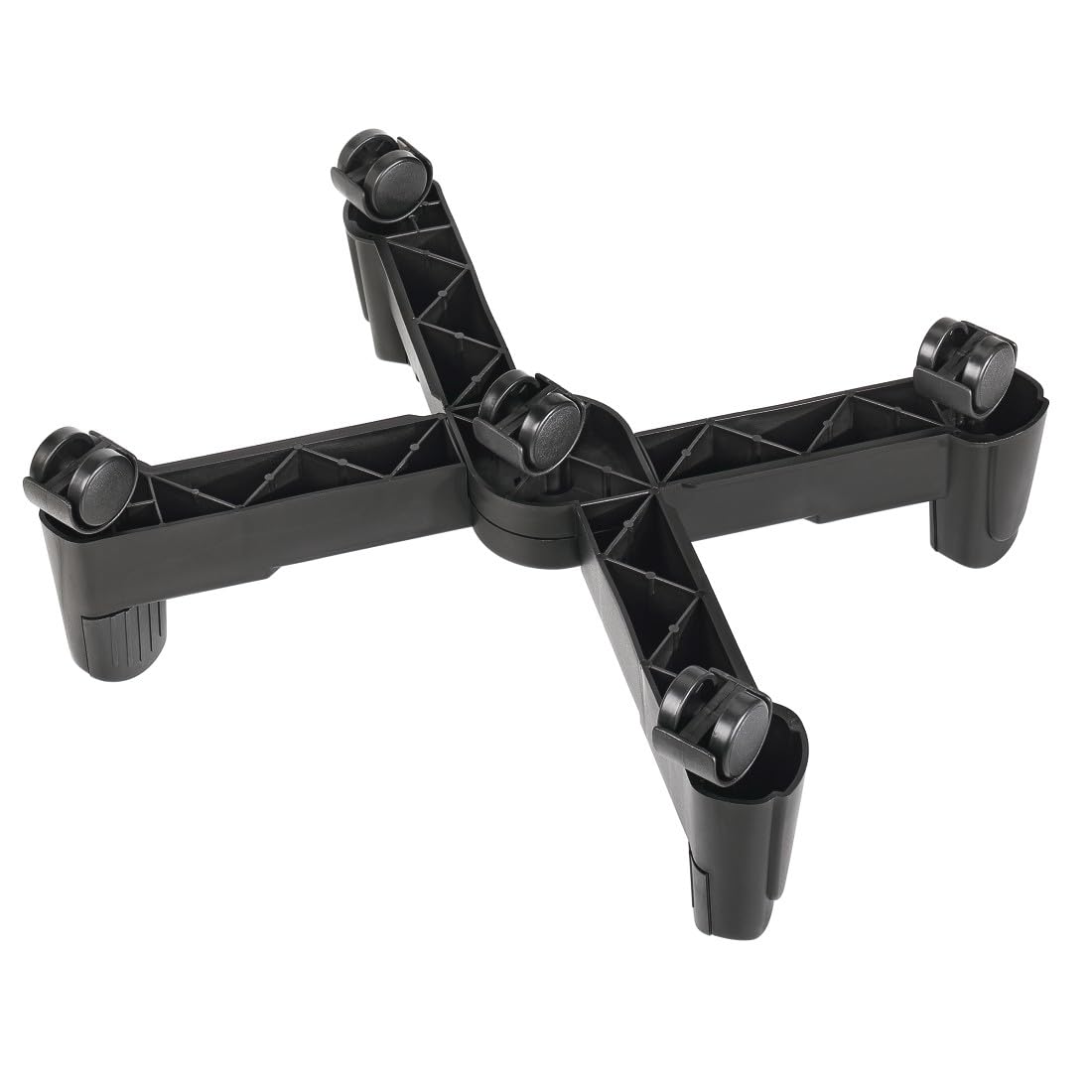 Hama PC Stand with Casters, for Standard PC Towers up to 25.5 cm Wide, Black
