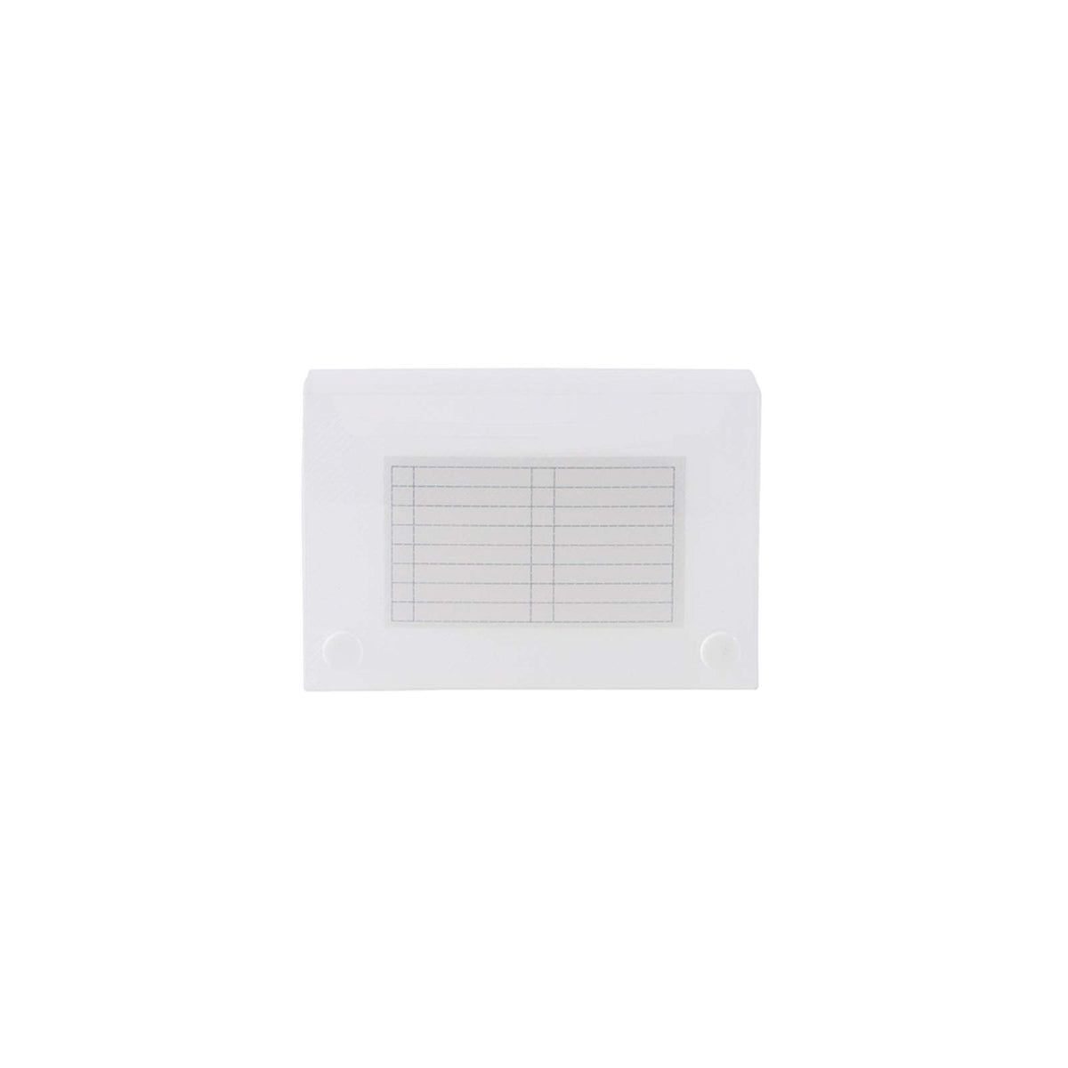 Filexec Products, Universial Case, 3"x5", 5-Tabs Removable, Clear, Pack of 12 (50605-20233)