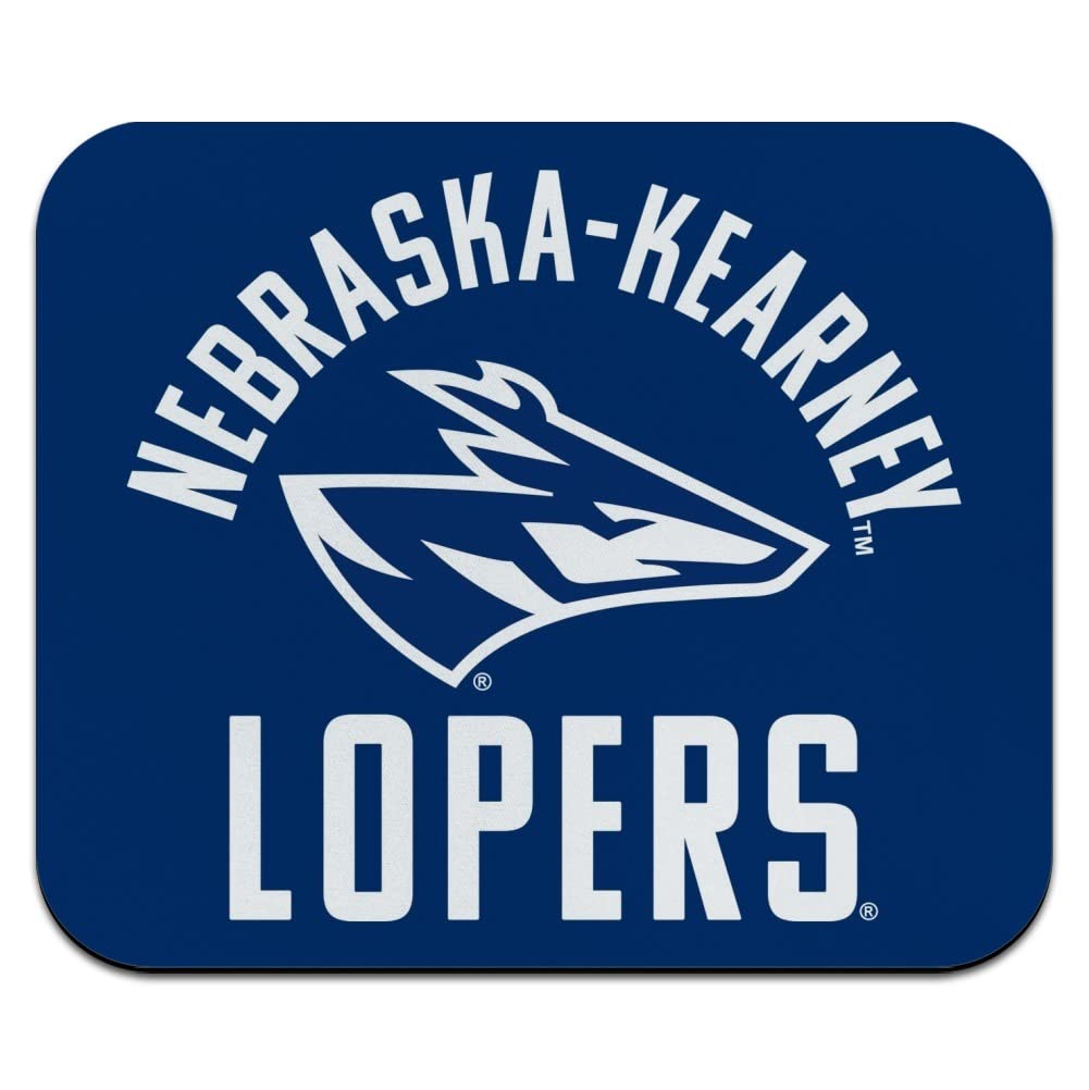 University of Nebraska at Kearney Lopers Logo Low Profile Thin Mouse Pad