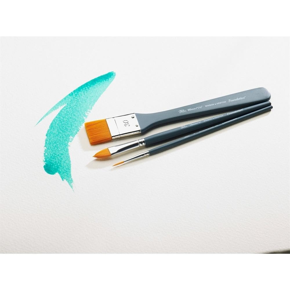 Winsor & Newton Foundation Acrylic Brush Set, SH, 6 Pack