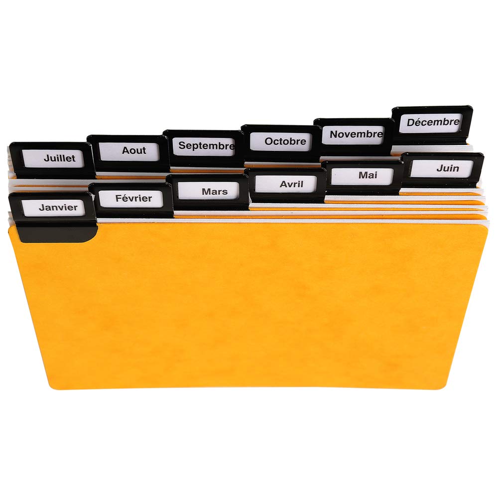 Exacompta - Ref 13752E - Alphabetical Record Card Inserts - A6 (105 x 148mm) in Size, 425gsm Card