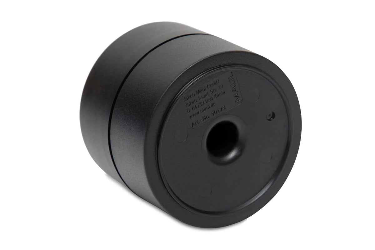 MAUL Magnetic Paperclip Holder, Ø 73mm, H66mm, Black