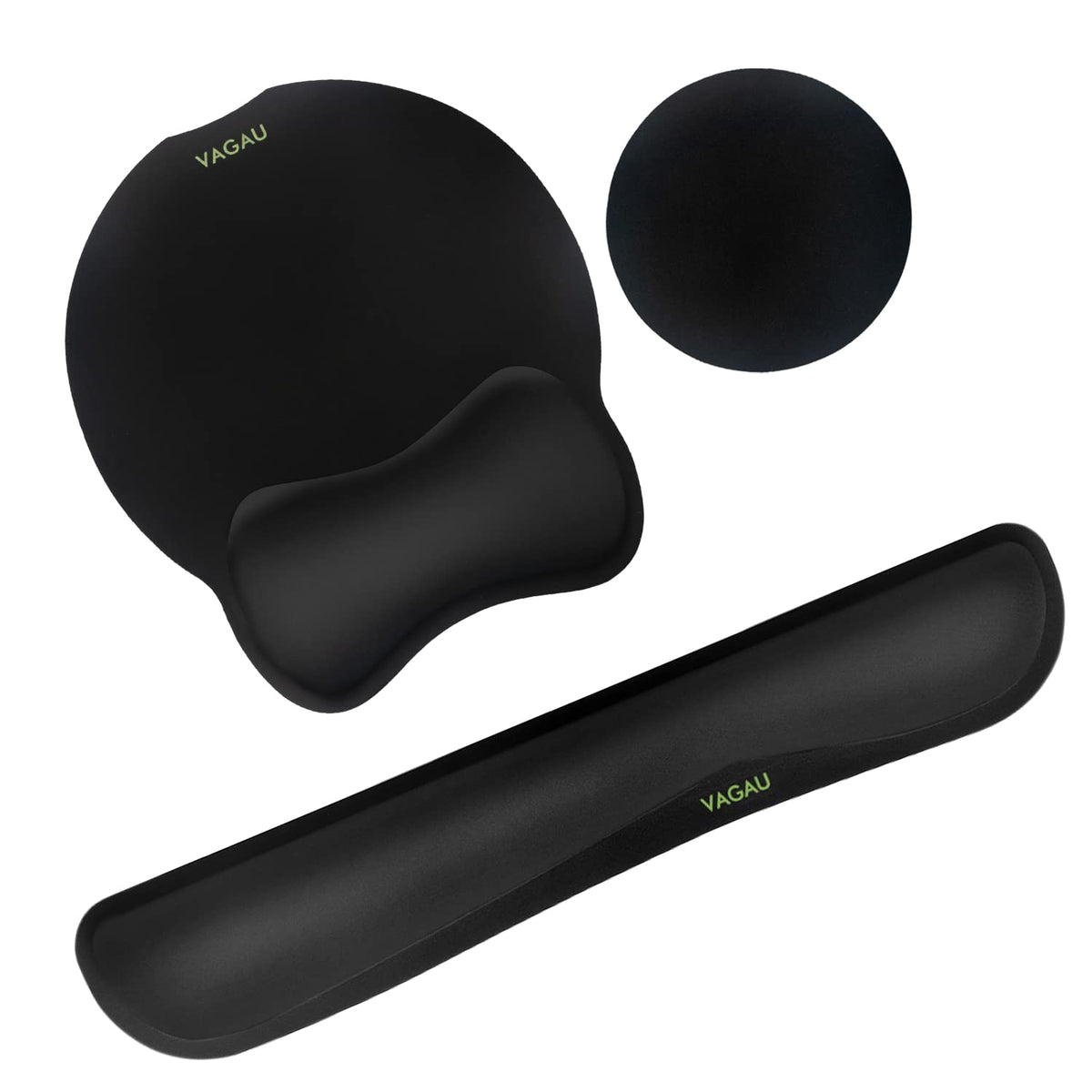 VAGAU Premium Keyboard Wrist Rest and Mouse Pad Wrist Support