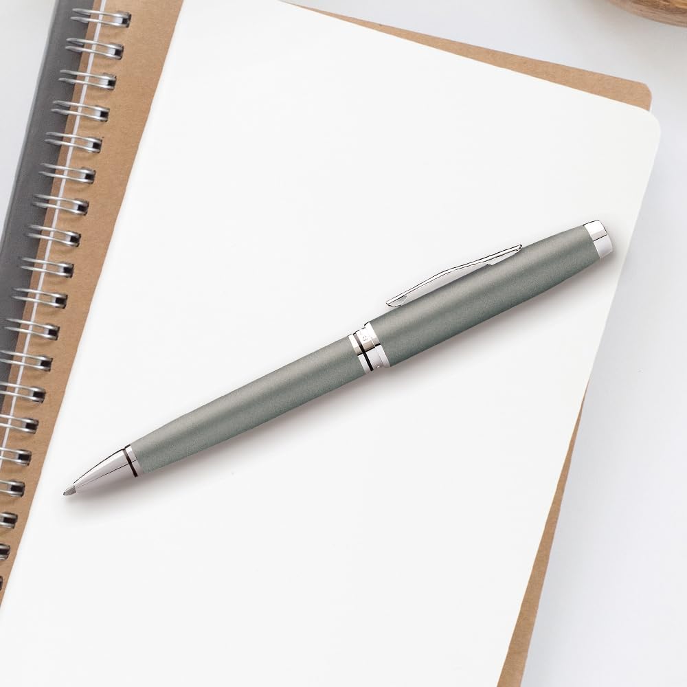 Cross Coventry Gunmetal Gray Ballpoint Pen, Medium Point, Black Ink