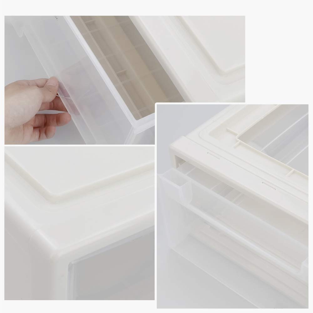 Easymanie 17.8 Quart Stacking Drawer, 1 Pack