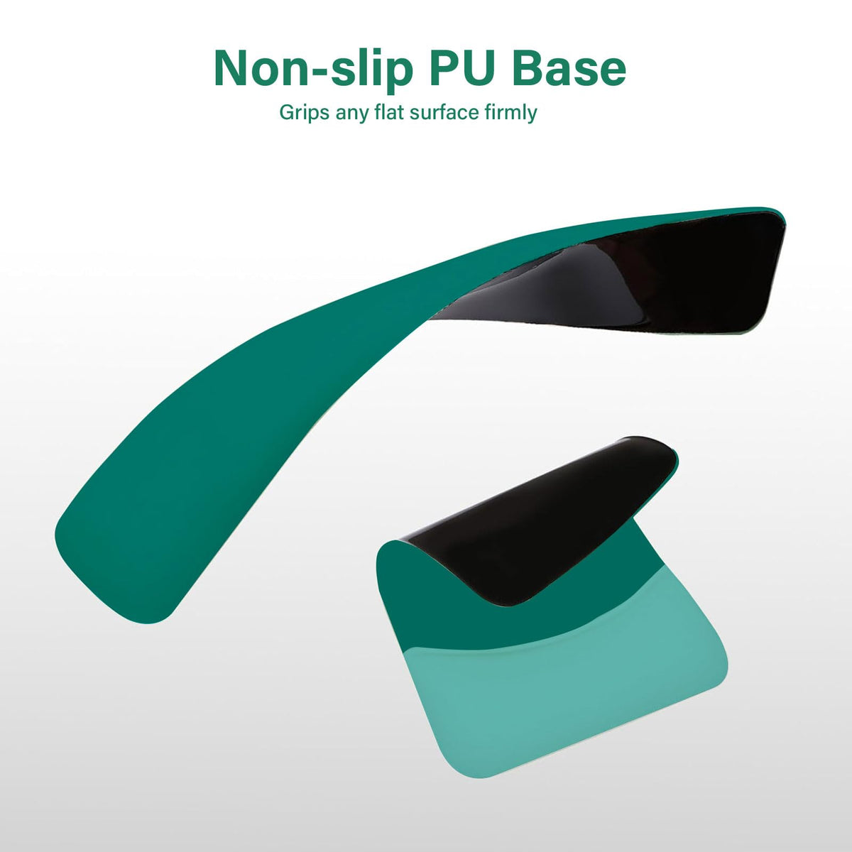 MOSISO Wrist Rest Support Mouse Pad & Keyboard Set, Teal Green