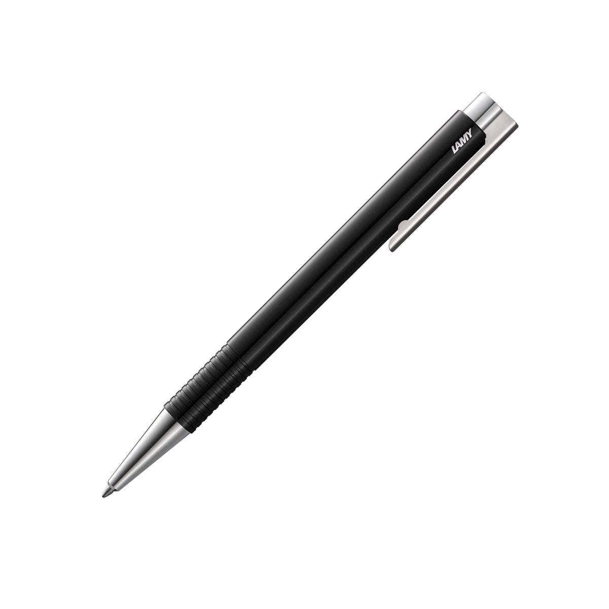 LAMY Black Logo M+ Ballpoint Pen with Black Ink (L204MBK)
