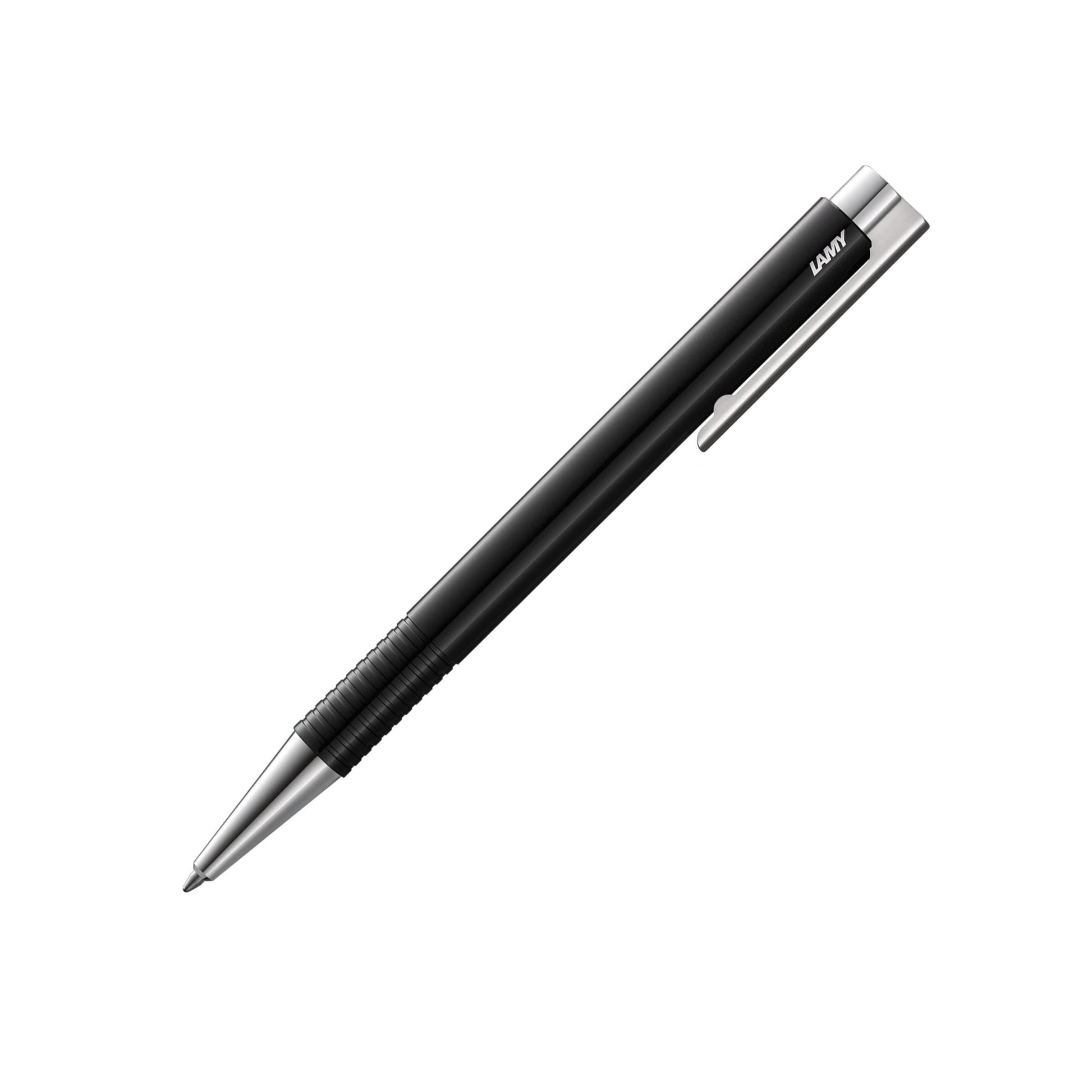 LAMY Black Logo M+ Ballpoint Pen with Black Ink (L204MBK)