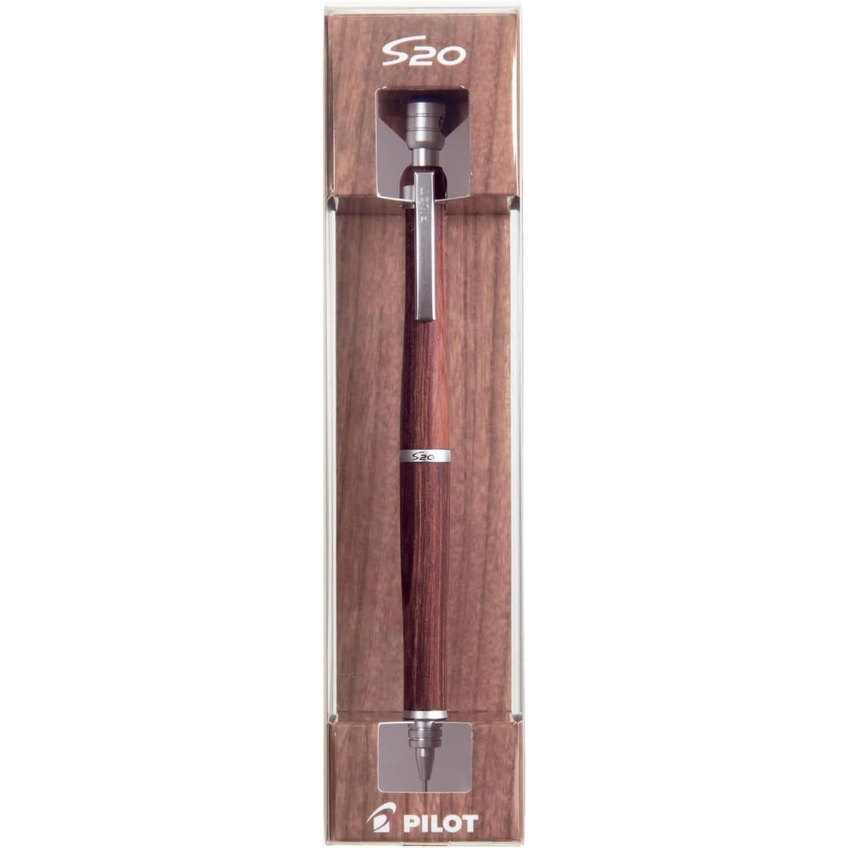 Pilot P-HPS2SK-DR5 S20 Mechanical Pencil, 0.5 mm, Deep Red