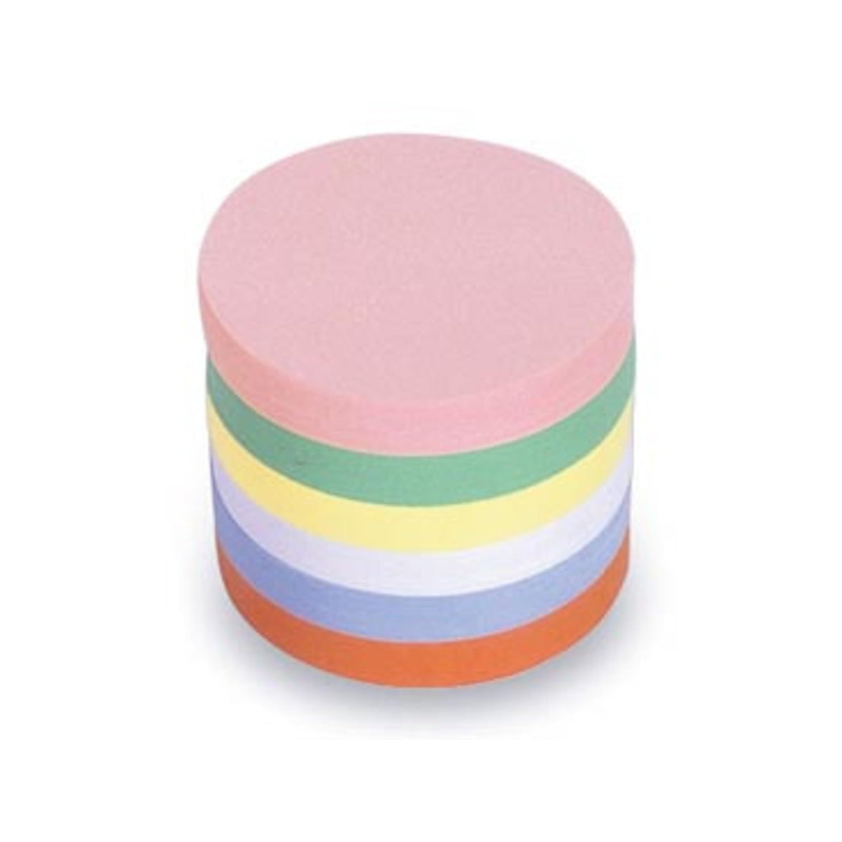 Magnetoplan 112501610 Presentation Cards Circular Assorted Colours