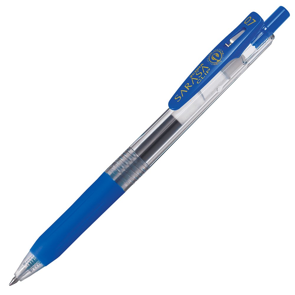 ZEBRA B-JJB15-BL Gel Ballpoint Pen Sarasa Clip 0.7 Blue 10 Pens