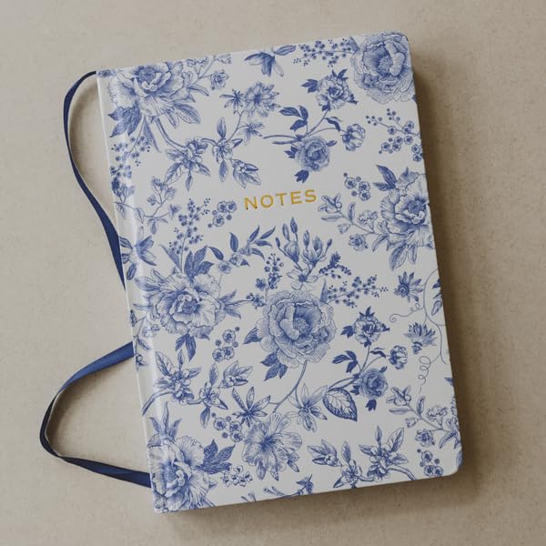 Sweet Water Decor Notes Journal, Cute Lined Composition Notebook for Women, 100 Ruled Pages for