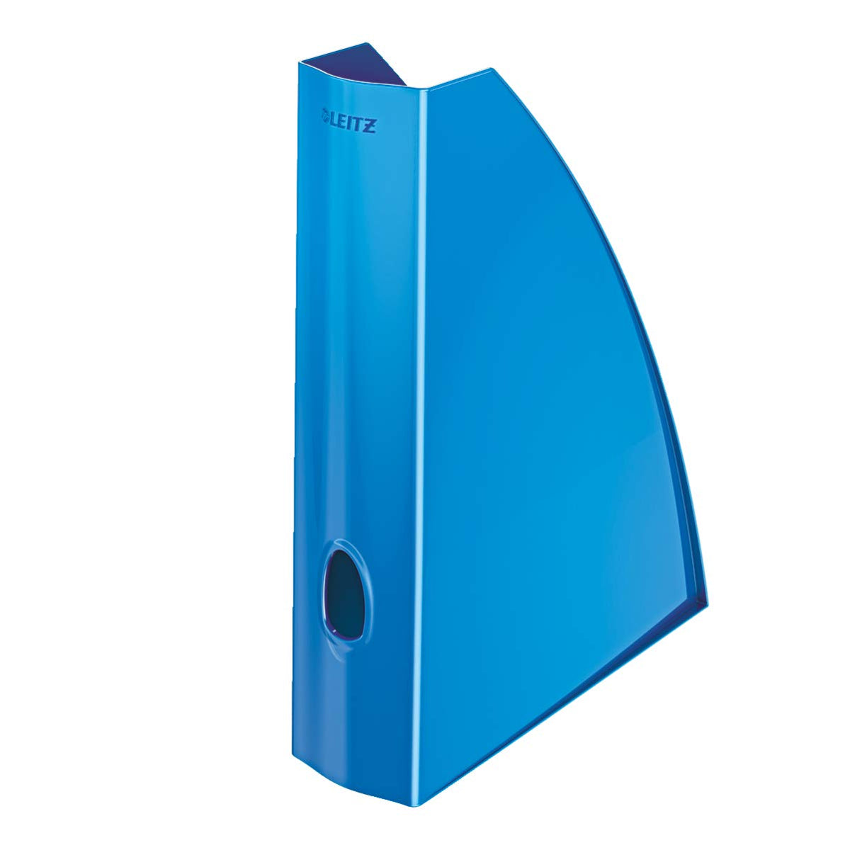 Leitz TS-120556 Wow Range A4 Duo Colour Magazine File, 73mm x 318mm x 272mm, Blue