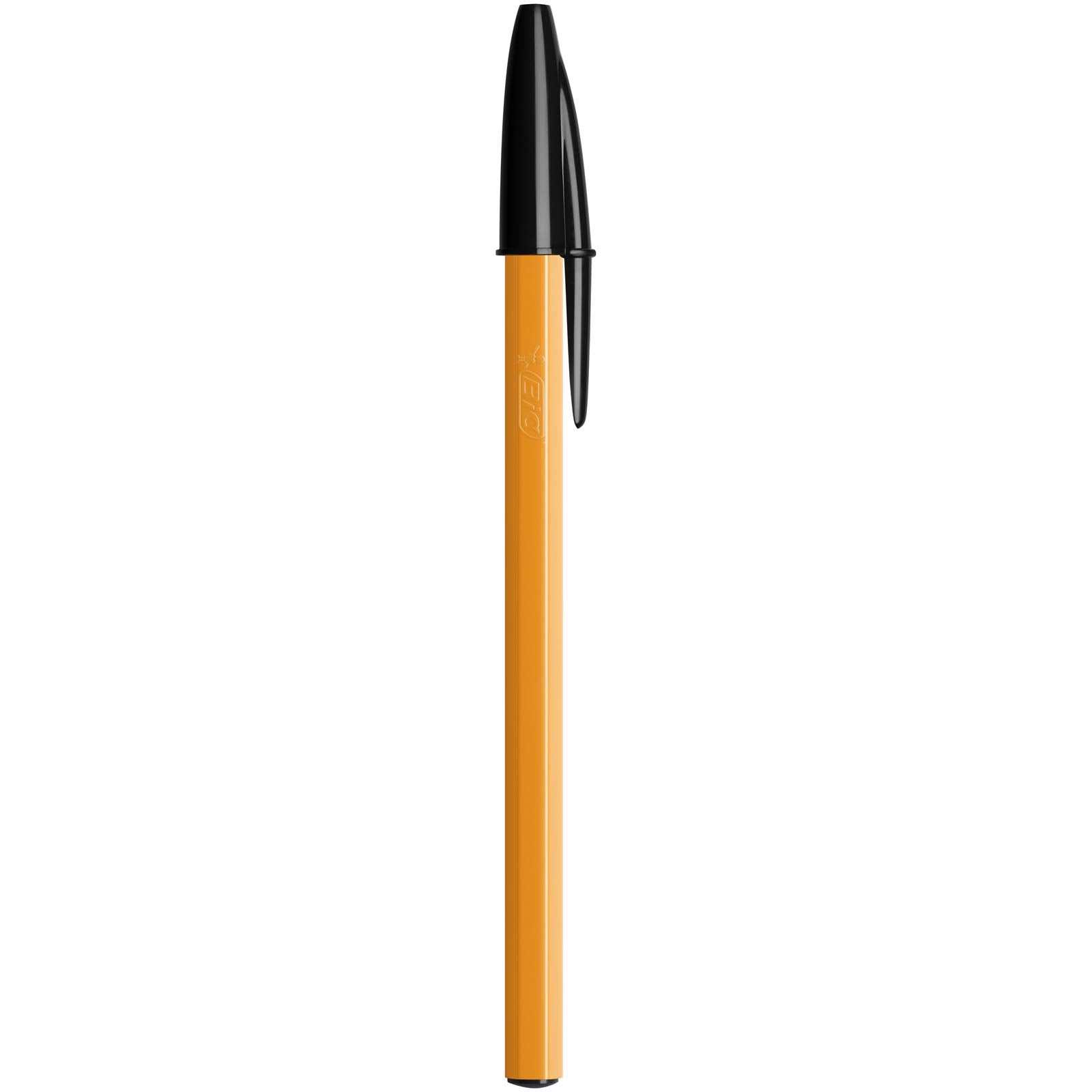 BIC Orange Fine, Ballpoint Pens, Writing Pens with Long-Lasting Ink, Fine Point (0.8 mm), Black