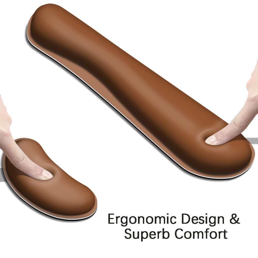 Desk Mat, Large Gaming Mouse Pad with Wrist Rest, 4 in1 XXL Mouse pad+Keyboard Wrist Rest+Mouse Pad