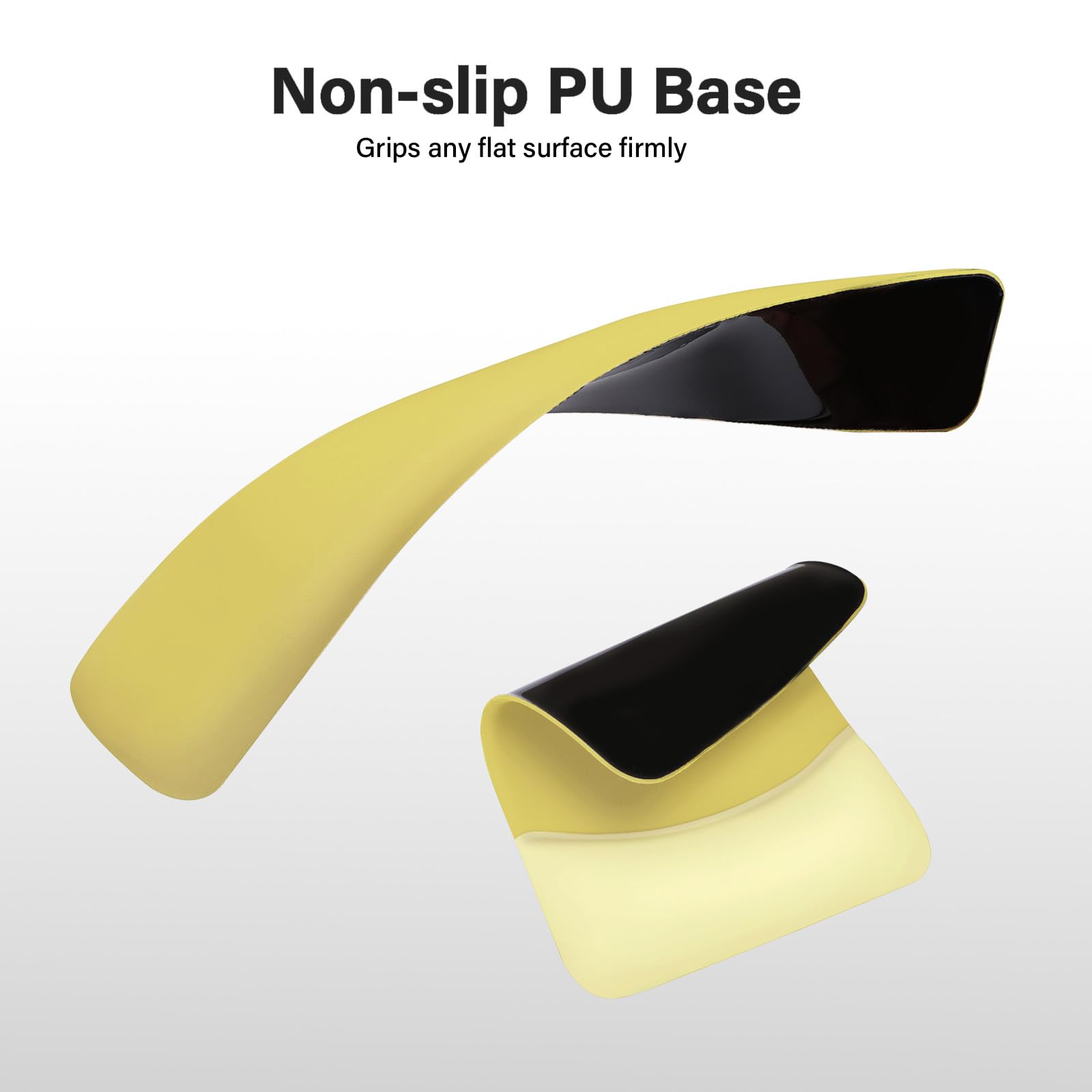 MOSISO Wrist Rest Support Mouse Pad & Keyboard Set, Yellow