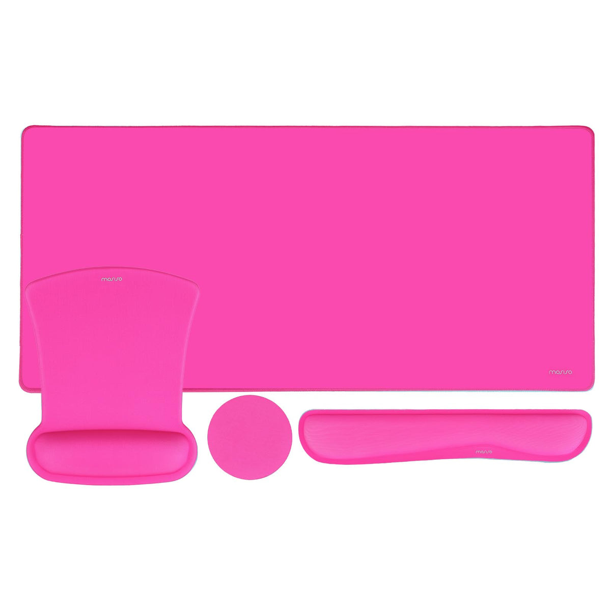 MOSISO Keyboard Mouse Pad Set, Large Gaming Mousepad&Keyboard Wrist Rest