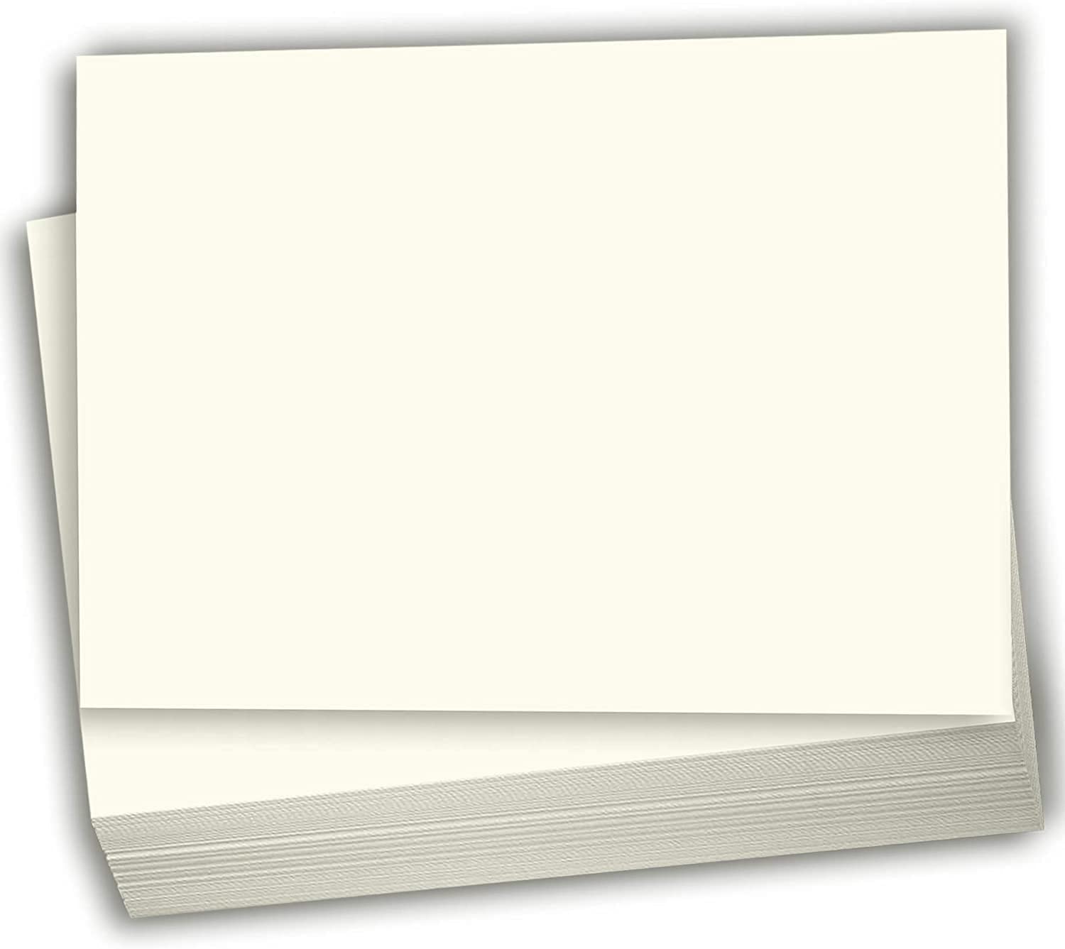 Hamilco Cream White 80lb Cover Heavy 6x9 Index Cards & Recipe Cards (100PK)