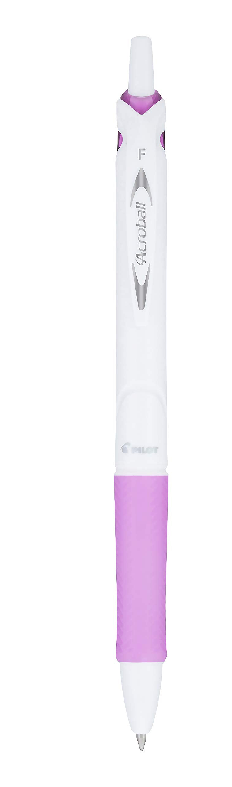 PILOT Acroball PureWhite Advanced Ink Ball Point Pens, 0.7mm, 12-Pack