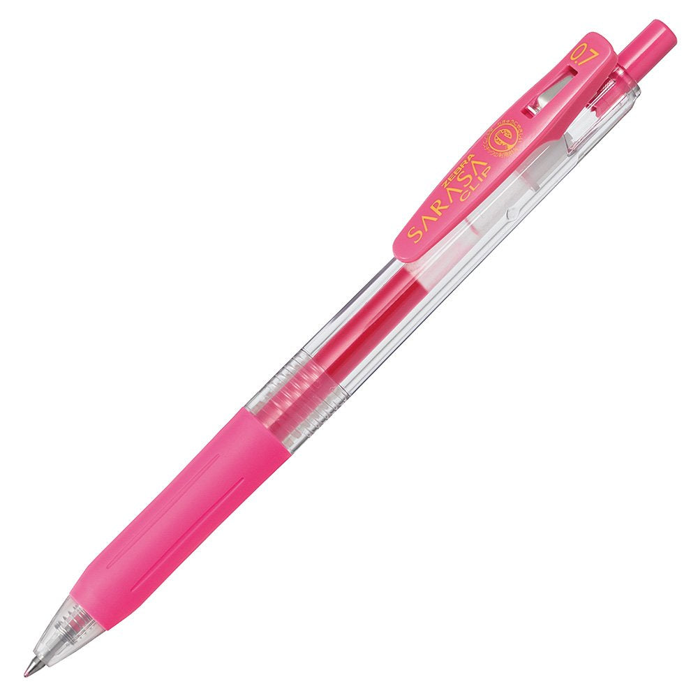 ZEBRA B-JJB15-P Gel Ballpoint Pen Sarasa Clip 0.7 Pink 10pcs
