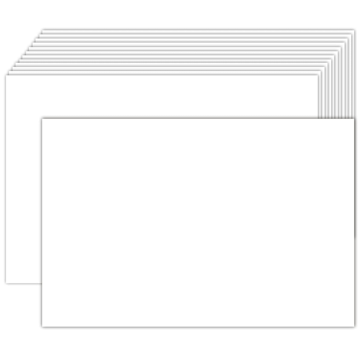 Goefun 300 Pack White Blank Index Cards 4x6 Thick Paper 80lb