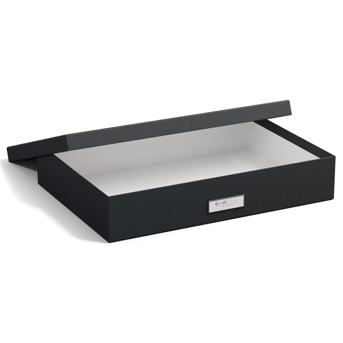 Bigso Sverker Fiberboard Legal and Art Storage Box - Scrapbook Storage Box for Loose Papers and