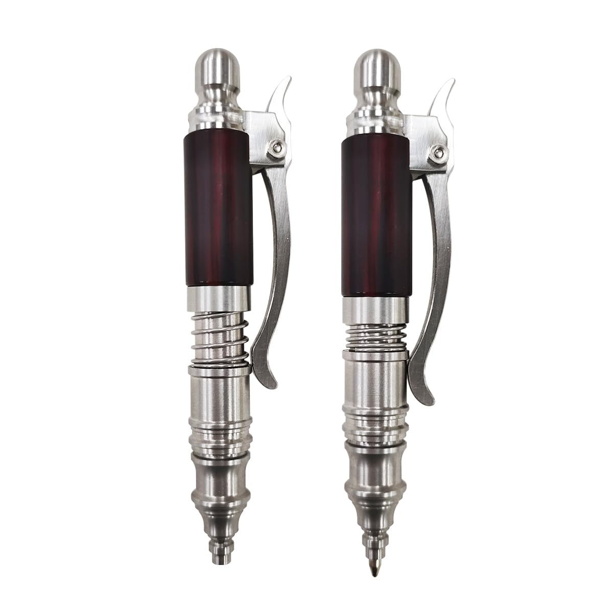 Dr. Metalleung Compact Stainless Steel Bolt Action Pen: The Ultimate Pocket - Sized EDC Essential