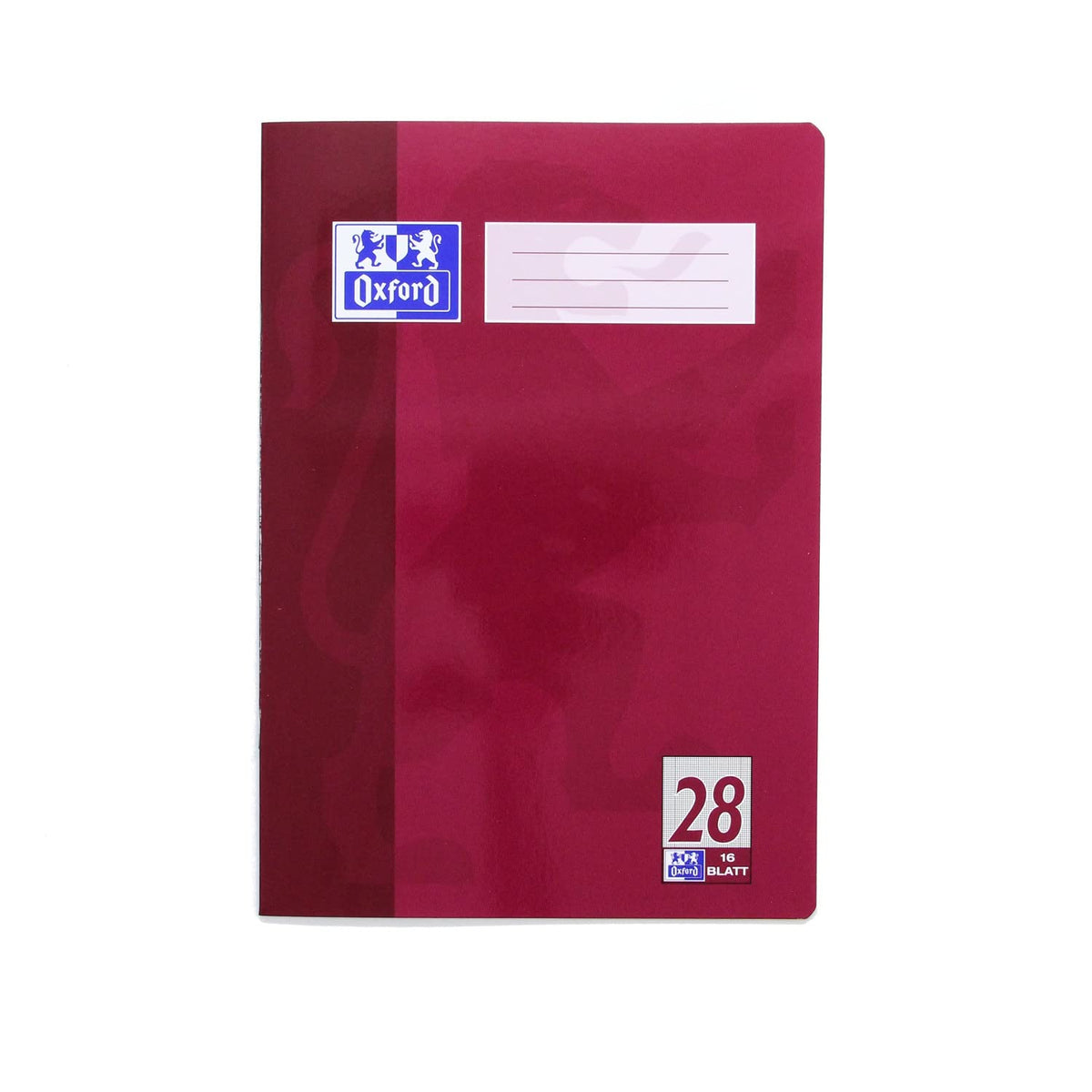 Oxford 384401628/100050314 Exercise Book DIN A4, Lineatur 28, 90 g/m² Assorted