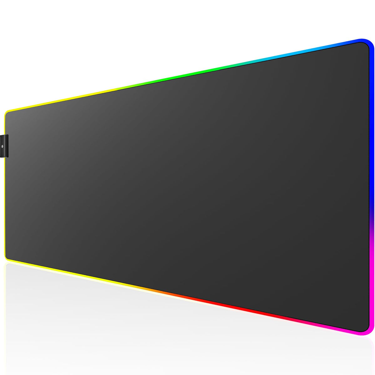 KTRIO RGB Large Gaming Mouse Pad, 35.4 x 15.7 in, RGB Black, XXXL