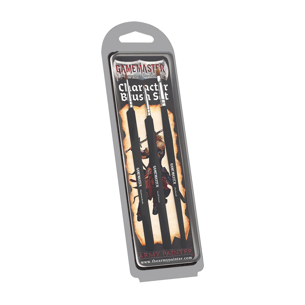 The Army Painter, GameMaster Character Brush Set, 3 brushes