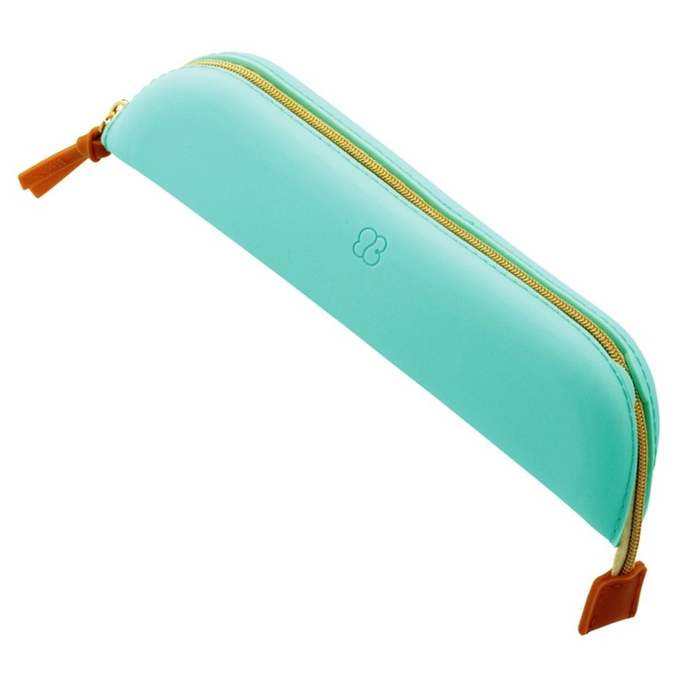 Lihit Lab A7730-19 Bloomin Tray Pen Case, Mint Green
