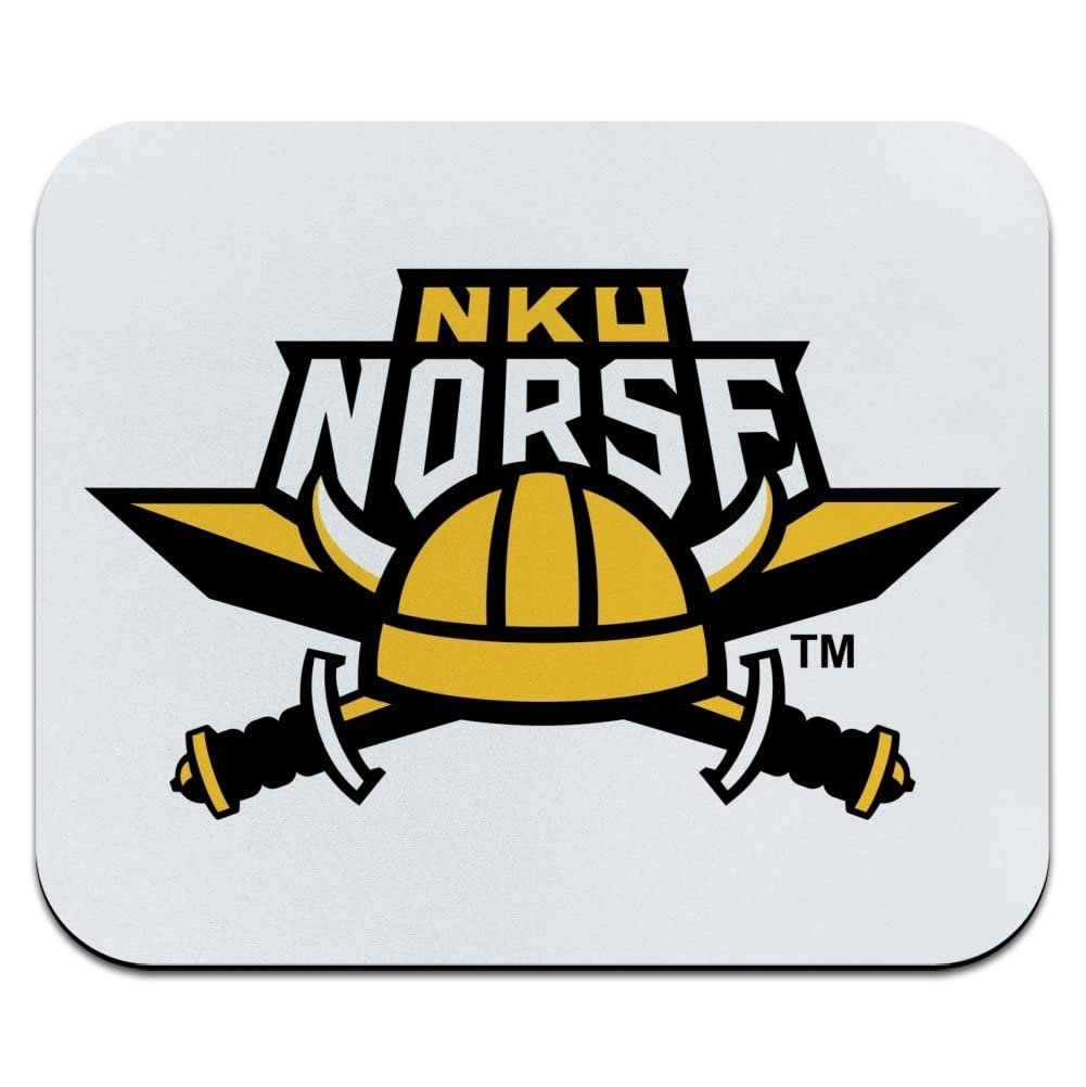 Northern Kentucky Norse Logo Low Profile Thin Mouse Pad Mousepad
